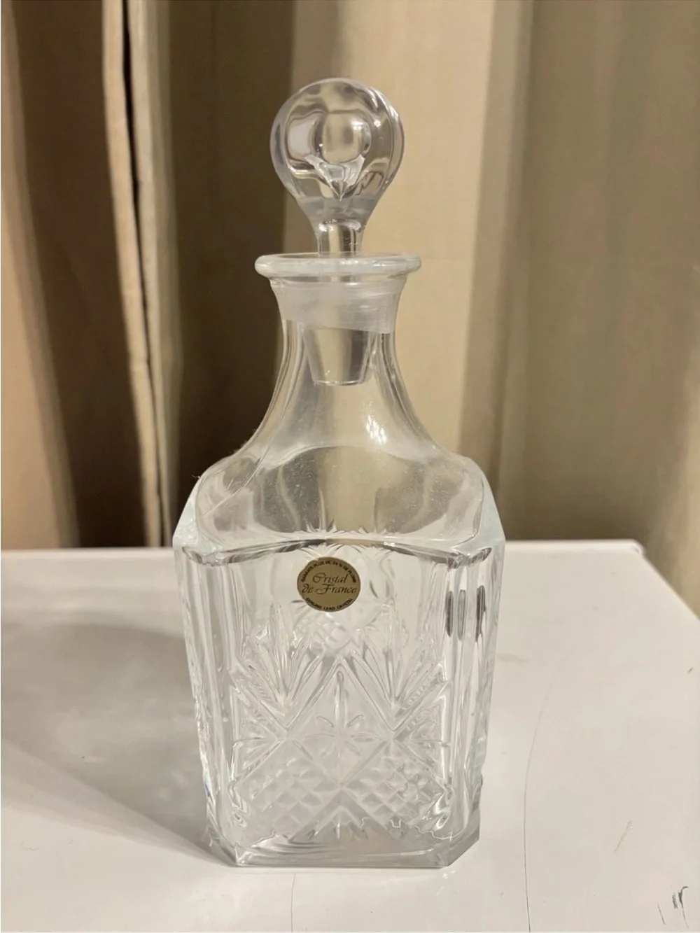 Cristal de France clear lead